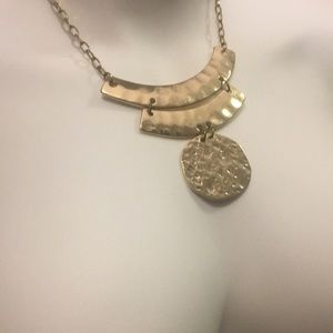 Beautiful Brass Statement Necklace